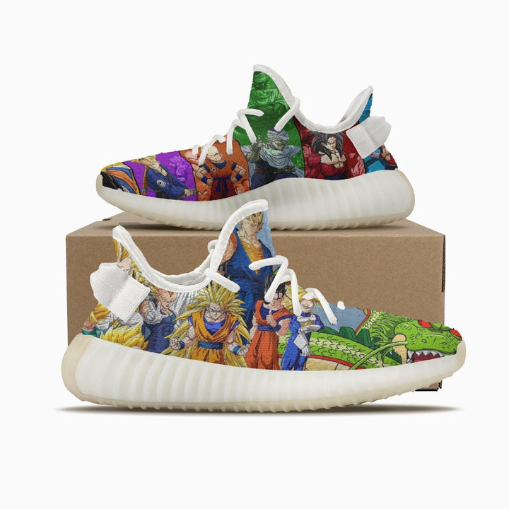 Dragon Ball Z YZ White Anime Shoes _ Dragon Ball Z _ Ayuko