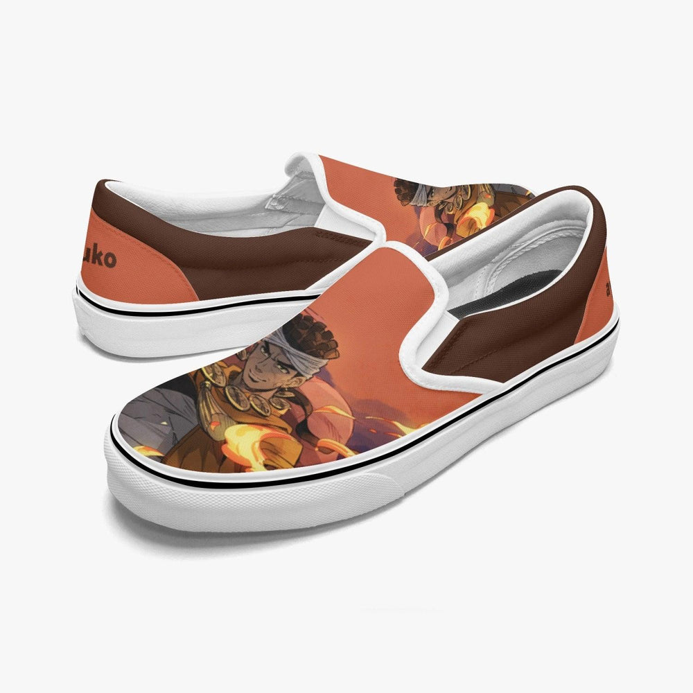 JoJo's Bizarre Adventure Mohammed Avdol Slip Ons Anime Shoes _ JoJo's Bizarre Adventure _ Ayuko