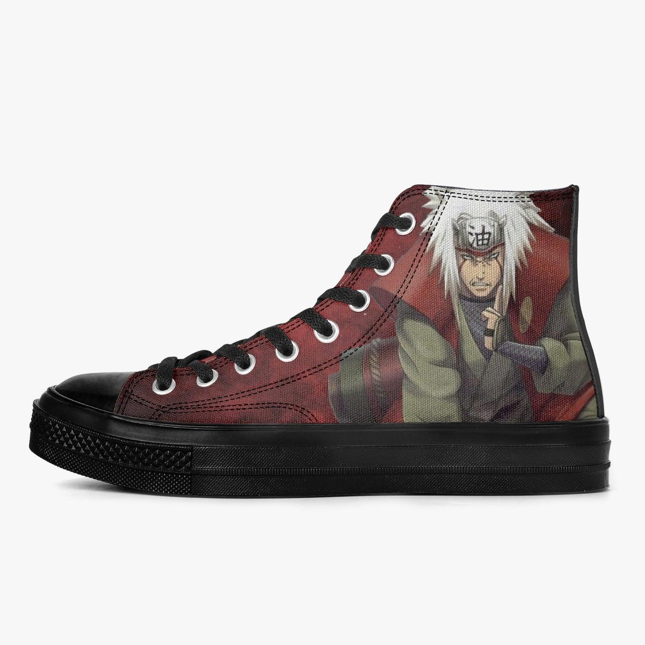 Naruto Shippuden Jiraiya A-Star High Anime Shoes _ Naruto _ Ayuko