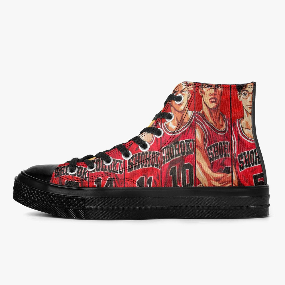 Slam Dunk A-Star High Black Anime Shoes _ Slam Dunk _ Ayuko