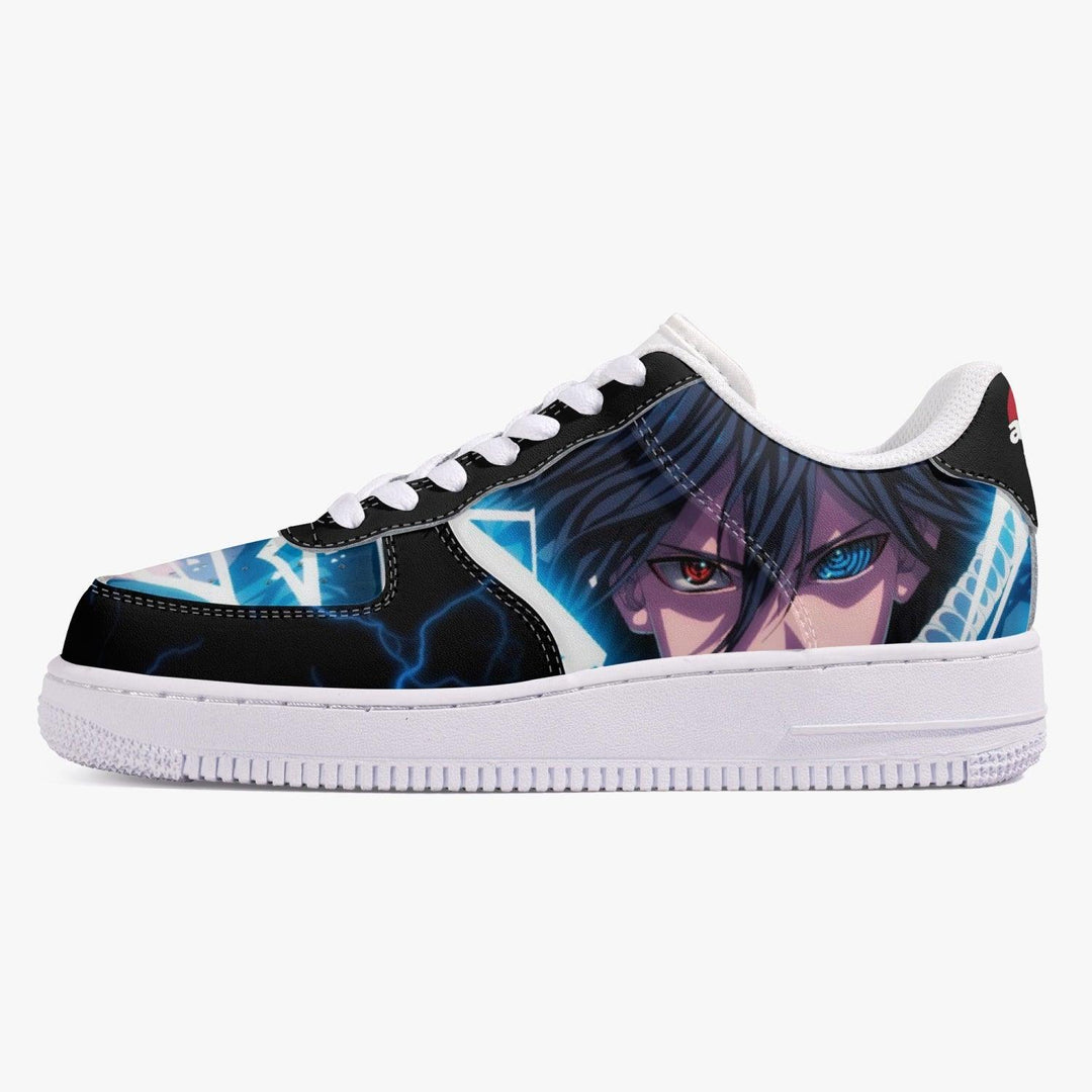 Naruto Shippuden Sasuke AF1 Anime Shoes _ Naruto _ Ayuko