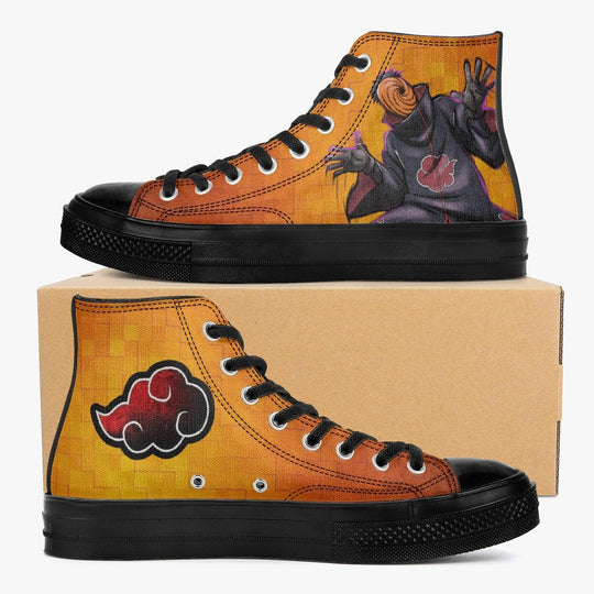 Naruto Shippuden Obito A-Star High Anime Shoes _ Naruto _ Ayuko