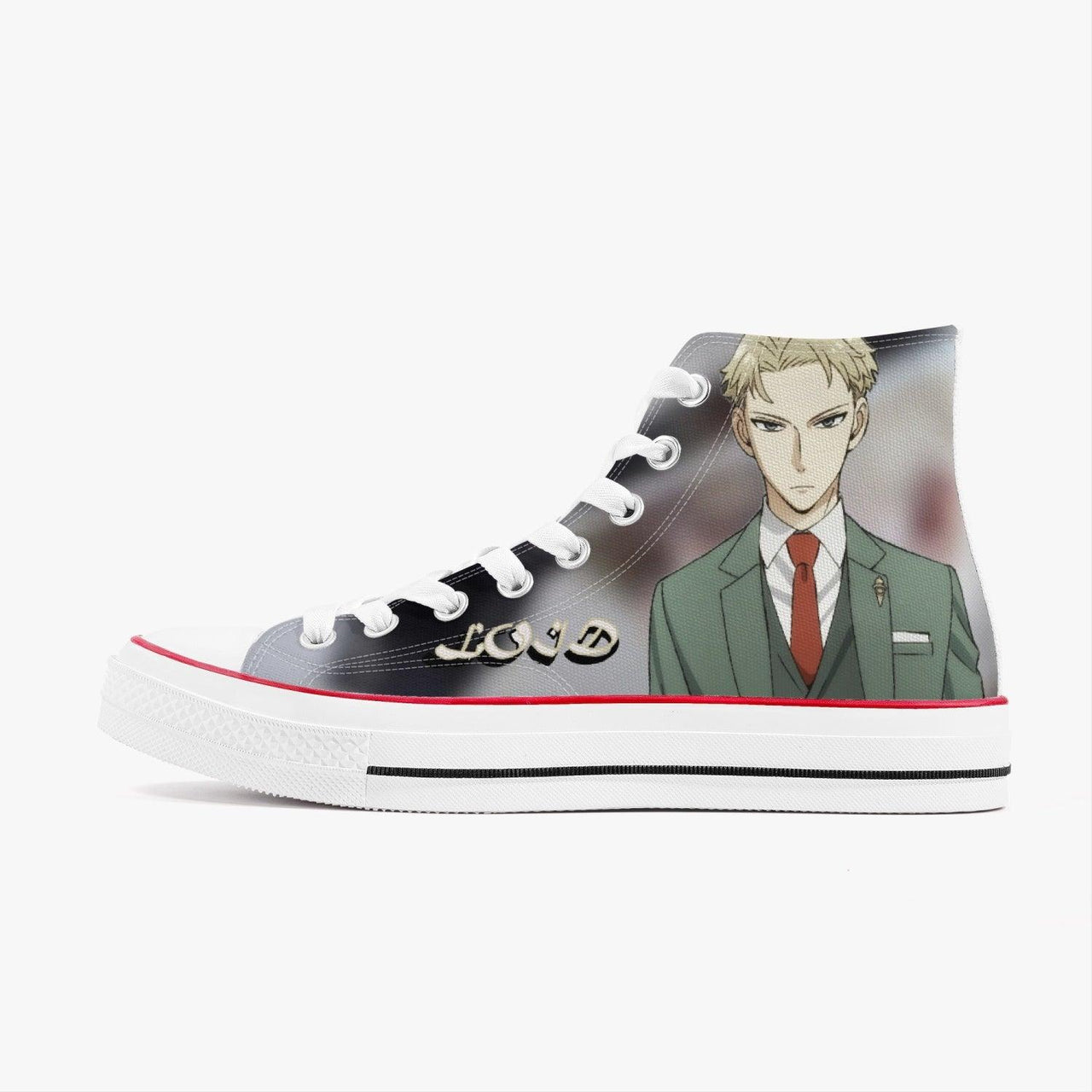 Psy x Family Loid Forger A-Star High White Anime Shoes _ Psy x Family _ Ayuko