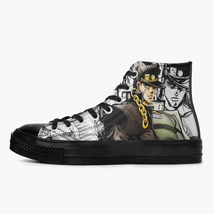 JoJo's Bizarre Adventure Jotaro Kujo A-Star High Anime Shoes _ JoJo's Bizarre Adventure _ Ayuko