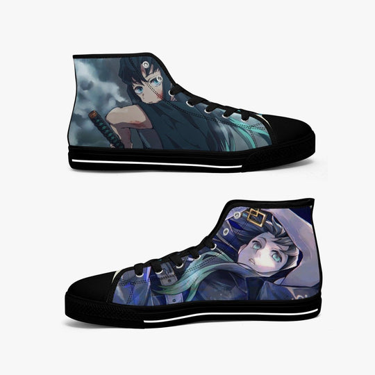 Demon Slayer Muchiro Tokito A-Star Mid Anime Shoes _ Demon Slayer _ Ayuko