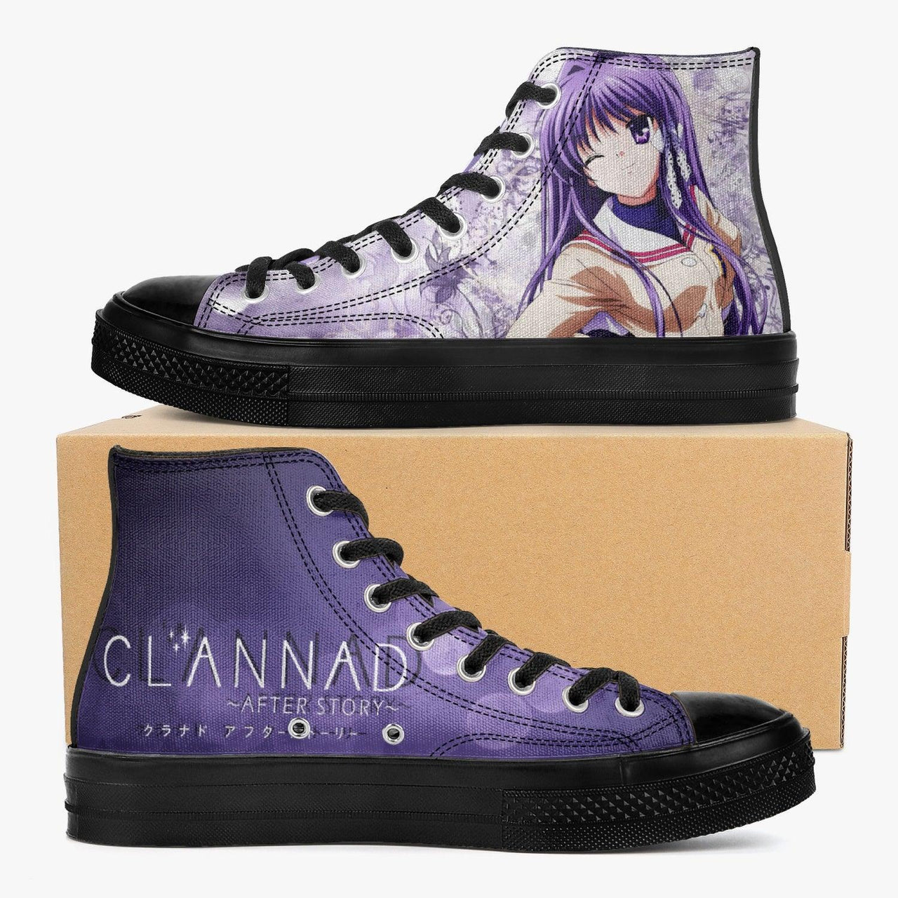 Clannad Kyou Fujibayashi A-Star High Anime Shoes _ Clannad _ Ayuko