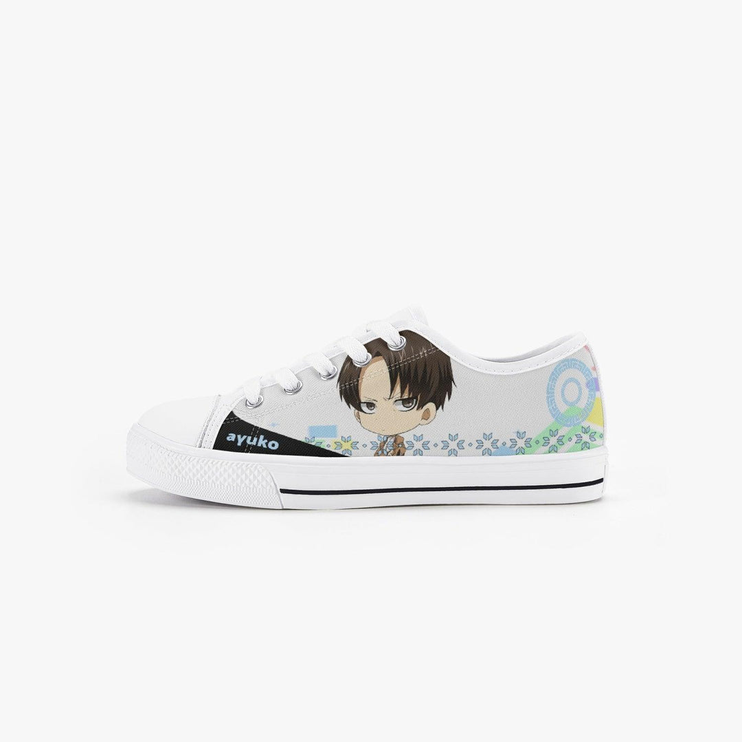 Attack On Titan Levi Ackerman Kids A-Star Low Anime Shoes _ Attack On Titan _ Ayuko