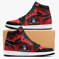 Thumbnail for Death Note Red JD1 Mid Anime Shoes _ Death Note _ Ayuko