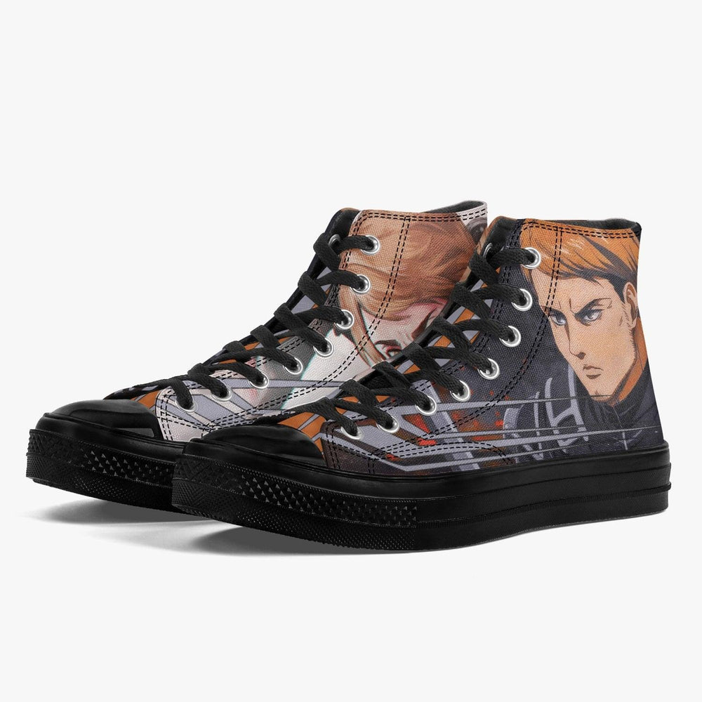 Attack On Titan Jean Kristein A-Star High Anime Shoes _ Attack On Titan _ Ayuko