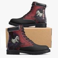 Thumbnail for Death Note Ryuk Red Black Boots Anime Shoes _ Death Note _ Ayuko