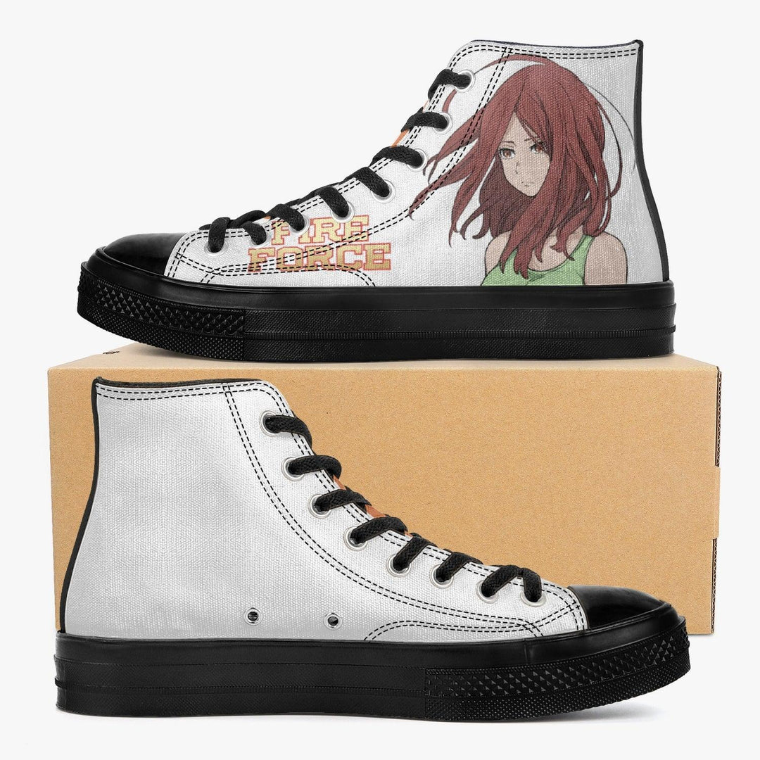 Fire Force Lisa A-Star High Anime Shoes _ Fire Force _ Ayuko