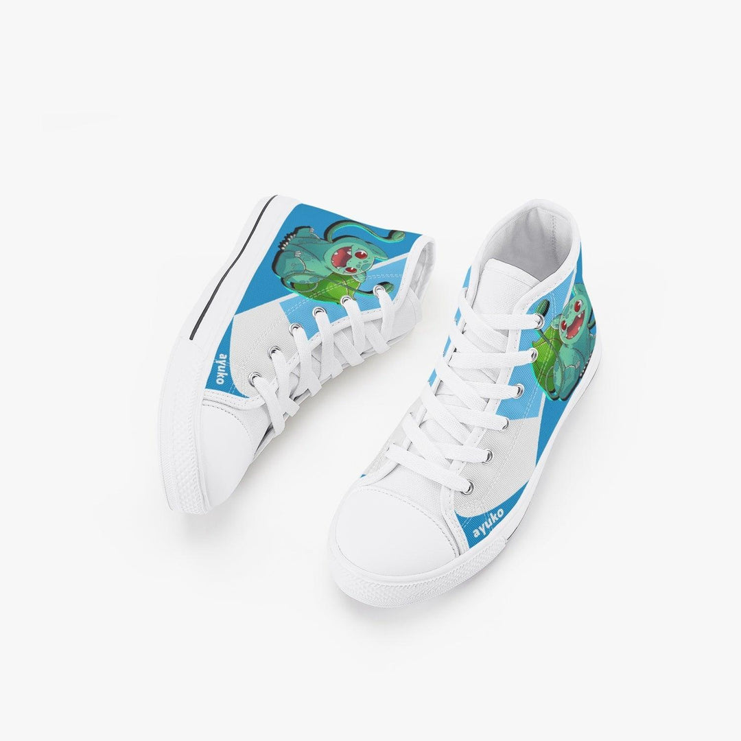 Pokemon Bulbasaur Kids A-Star High Anime Shoes _ Pokemon _ Ayuko