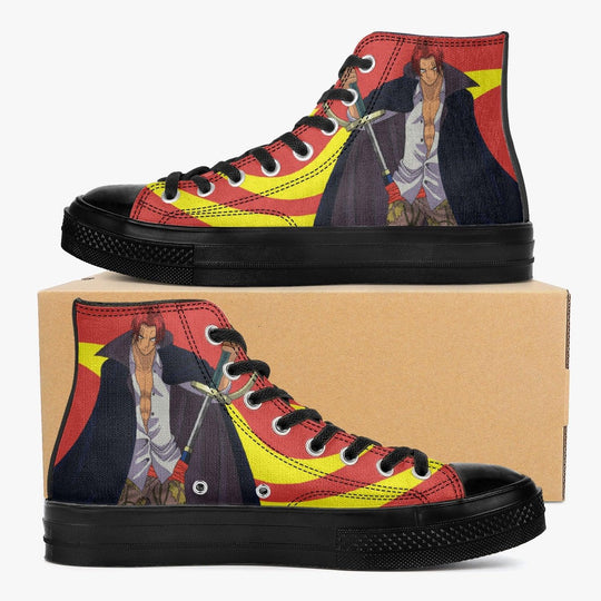 One Piece Shanks A-Star High Anime Shoes _ One Piece _ Ayuko