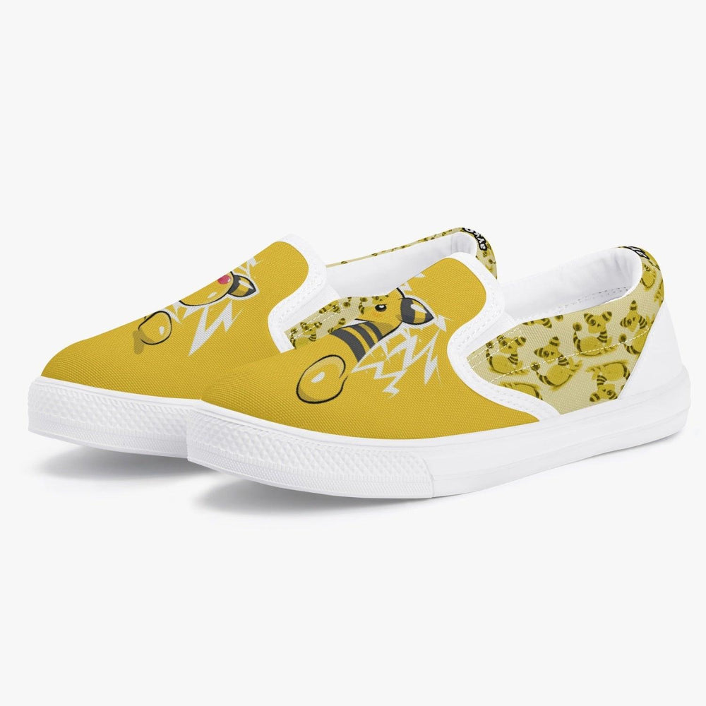 Pokemon Ampharos Kids Slipons Anime Shoes _ Pokemon _ Ayuko