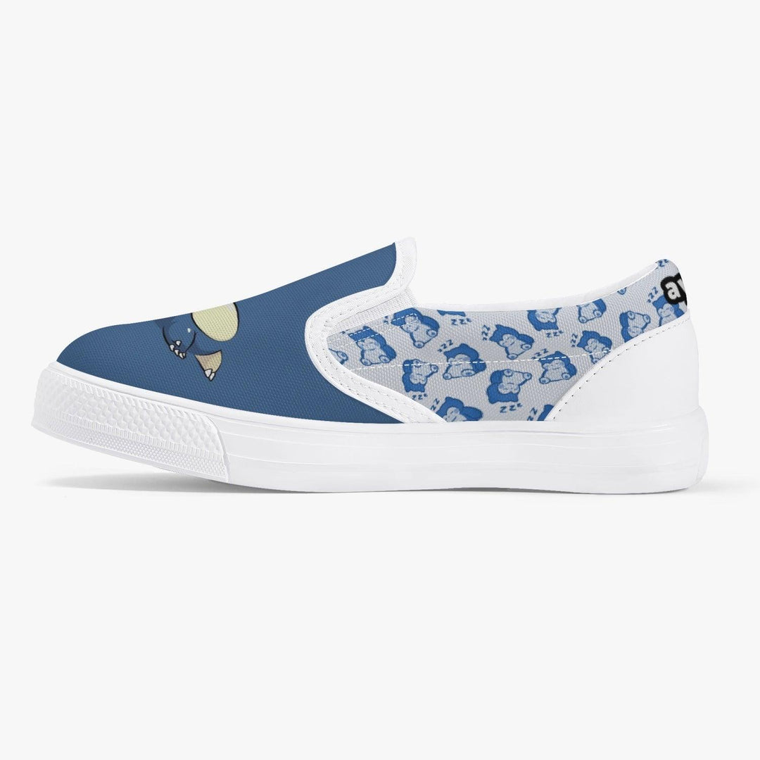 Pokemon Snorlax Kids Slip Ons Anime Shoes _ Pokemon _ Ayuko