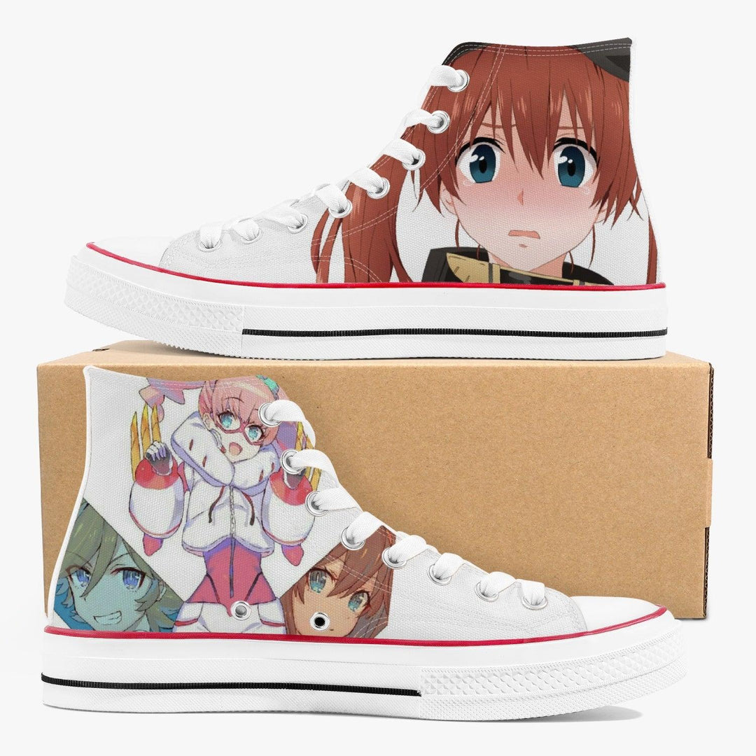 Darling in The Franxx Miku A-Star High White Anime Shoes _ Darling in The Franxx _ Ayuko