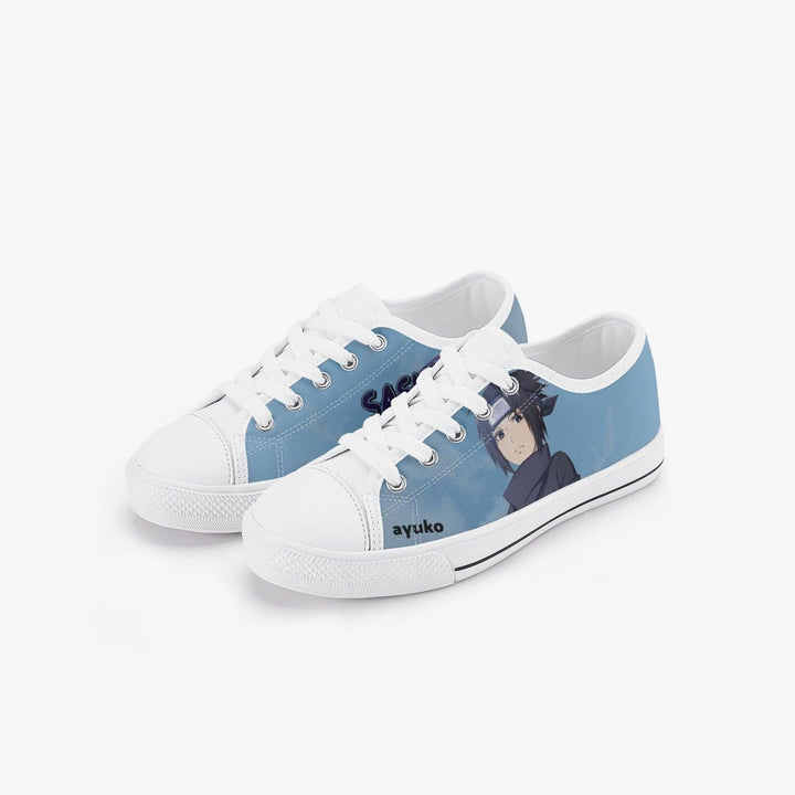 Naruto Shippuden Sasuke Kids A-Star Low Anime Shoes _ Naruto _ Ayuko