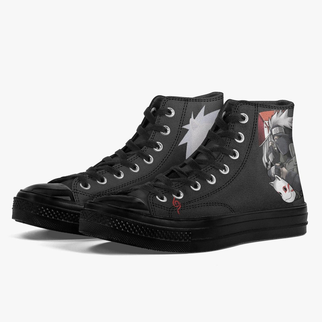 Naruto Shippuden Kakashi A-Star High Anime Shoes _ Naruto _ Ayuko