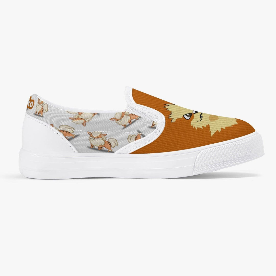 Pokemon Arcanine Kids Slipons Anime Shoes _ Pokemon _ Ayuko