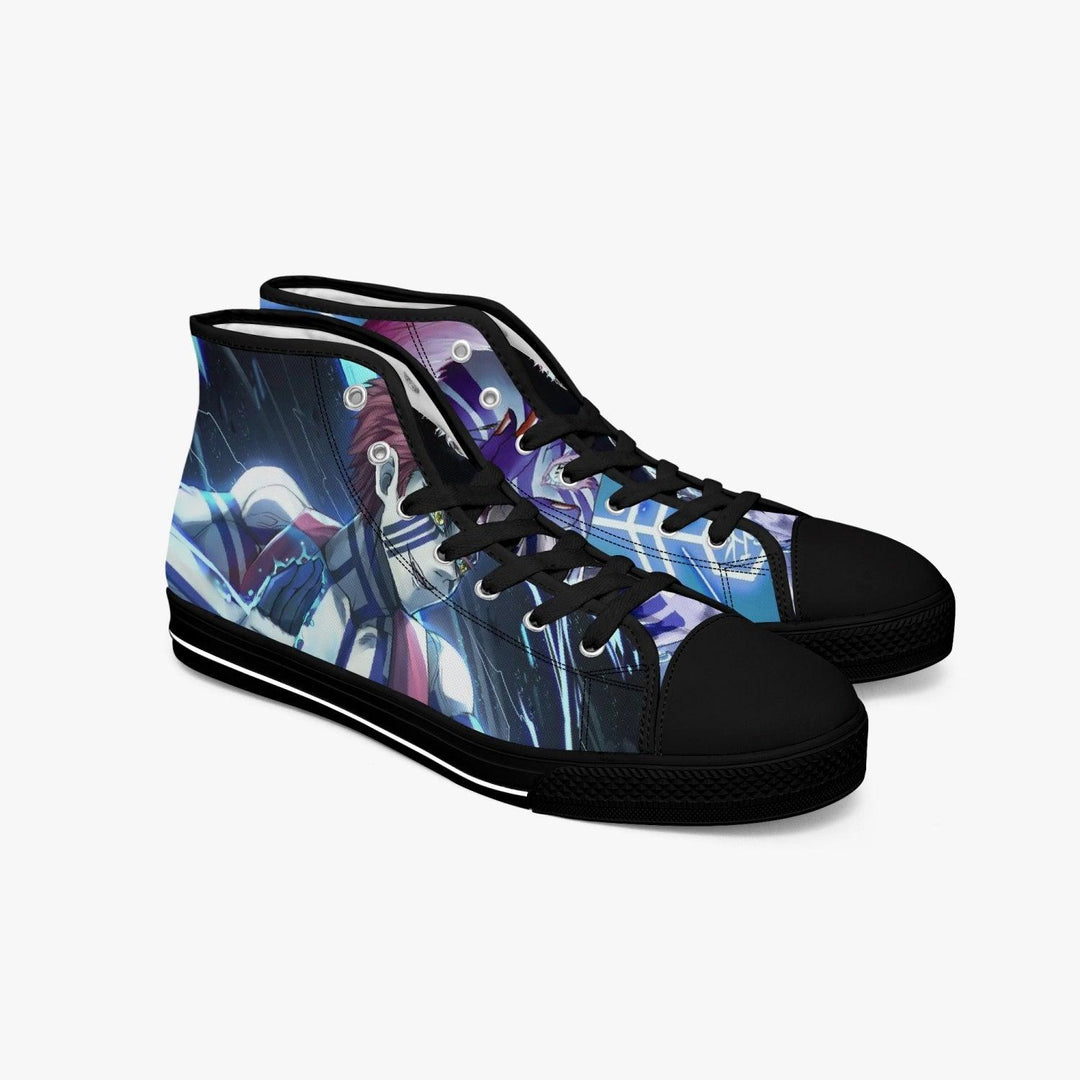 Demon Slayer Akaza A-Star Mid Anime Shoes _ Demon Slayer _ Ayuko