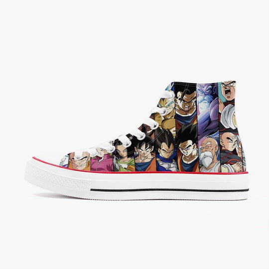 Dragon Ball Z A-Star High White Anime Shoes _ Dragon Ball Z _ Ayuko