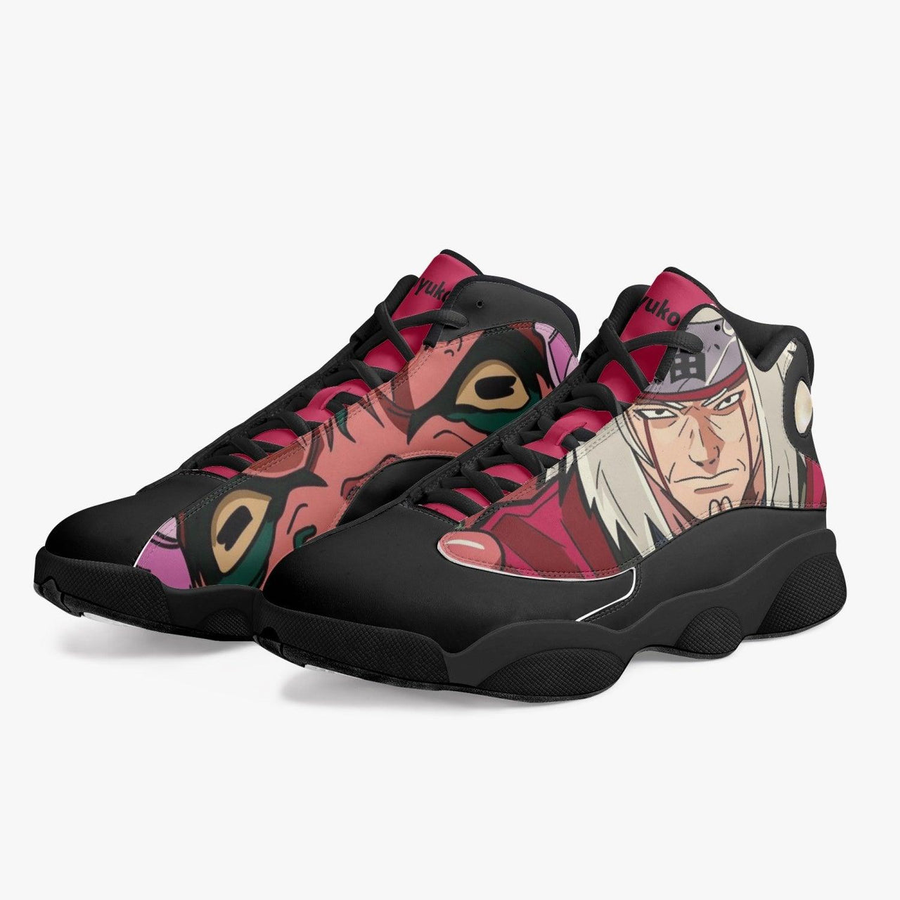 Naruto Shippuden Jiraiya & Gamabunta JD13 Anime Shoes _ Naruto _ Ayuko