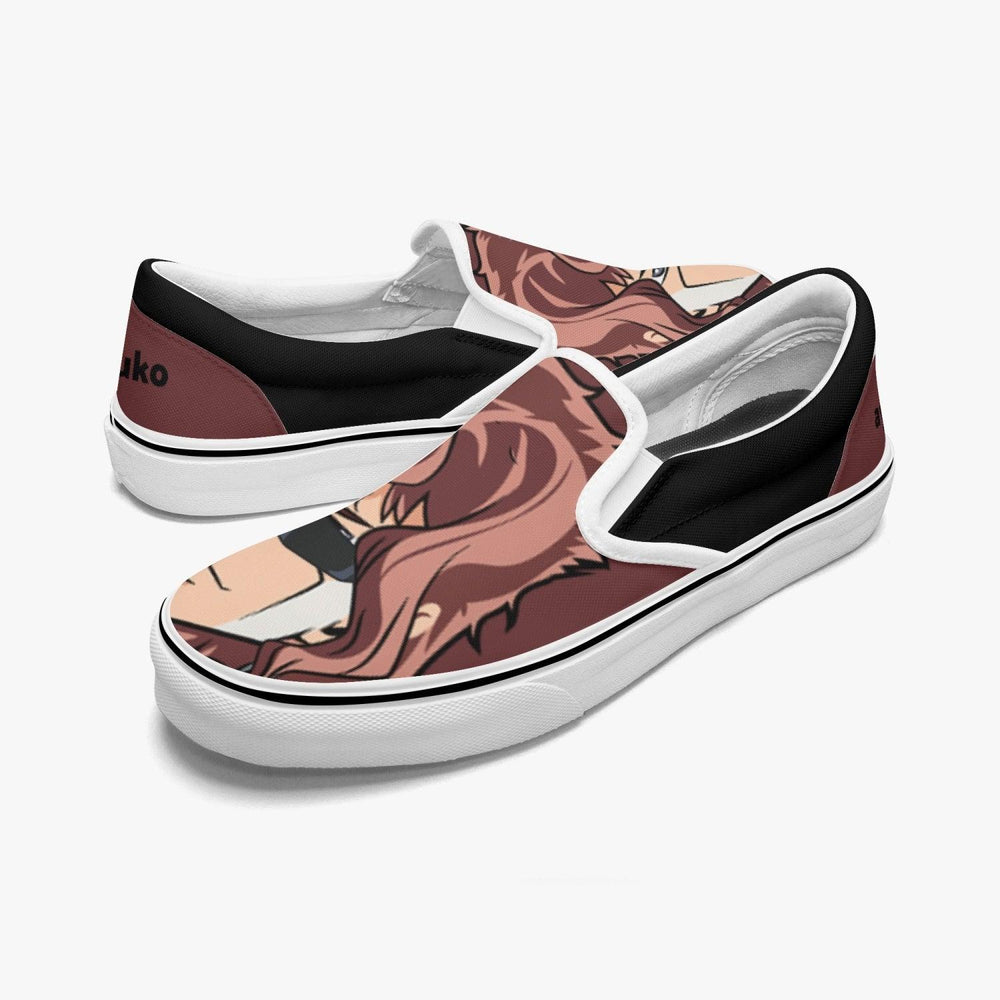 JoJo's Bizarre Adventure Noriaki Kakyoin Slip Ons Anime Shoes _ JoJo's Bizarre Adventure _ Ayuko