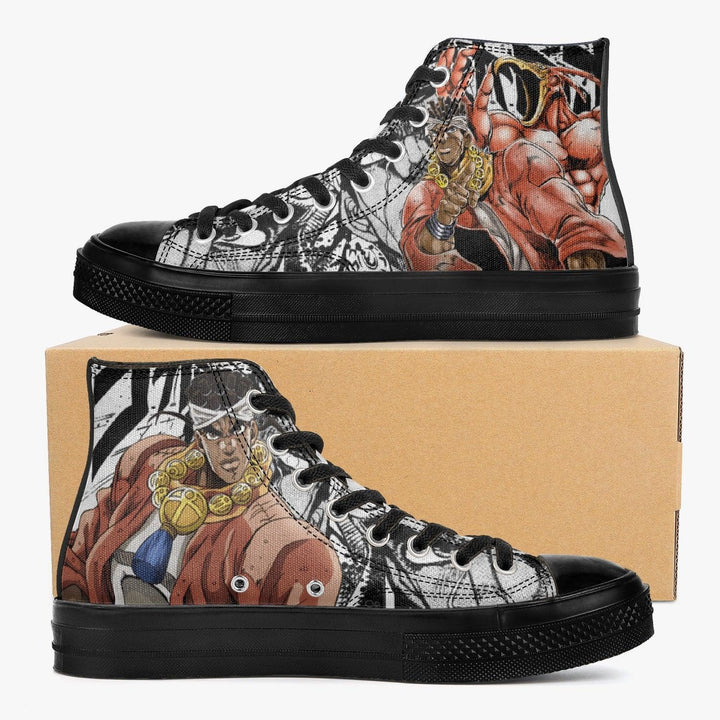 JoJo's Bizarre Adventure Mohammed Avdol A-Star High Anime Shoes _ JoJo's Bizarre Adventure _ Ayuko