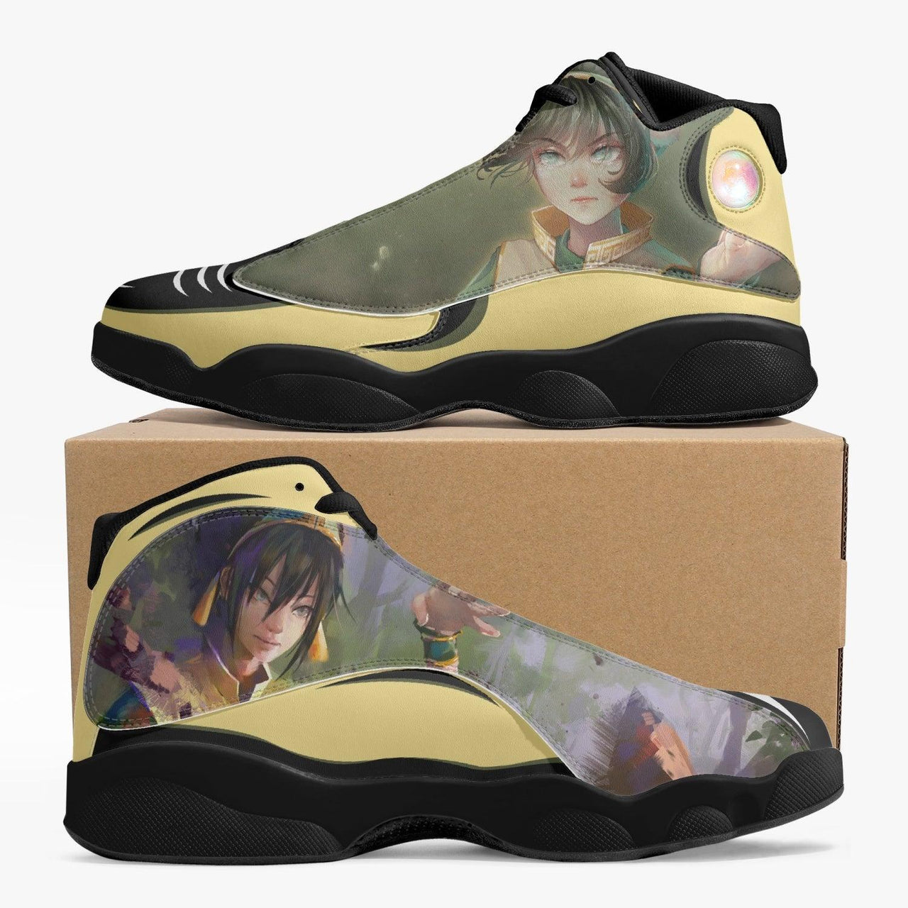 Avatar The Last Airbender Toph Beifong JD13 Anime Shoes _ Avatar The Last Airbender _ Ayuko