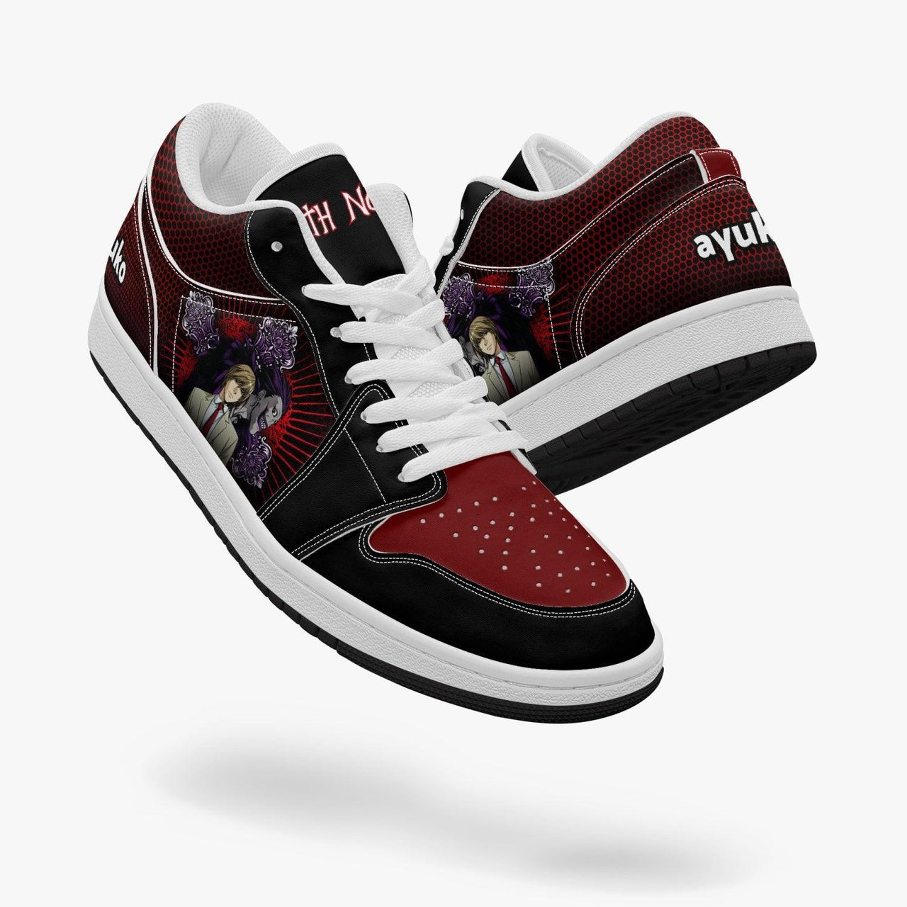 Death Note Ryuk and Light JD1 Low Anime Shoes _ Death Note _ Ayuko