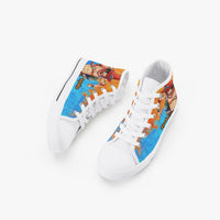 Thumbnail for One Piece Portgas Ace Kids A-Star High Anime Shoes _ One Piece _ Ayuko