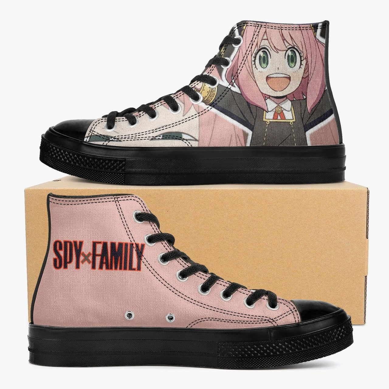 Psy x Family Anya Forger A-Star High Anime Shoes _ Psy x Family _ Ayuko