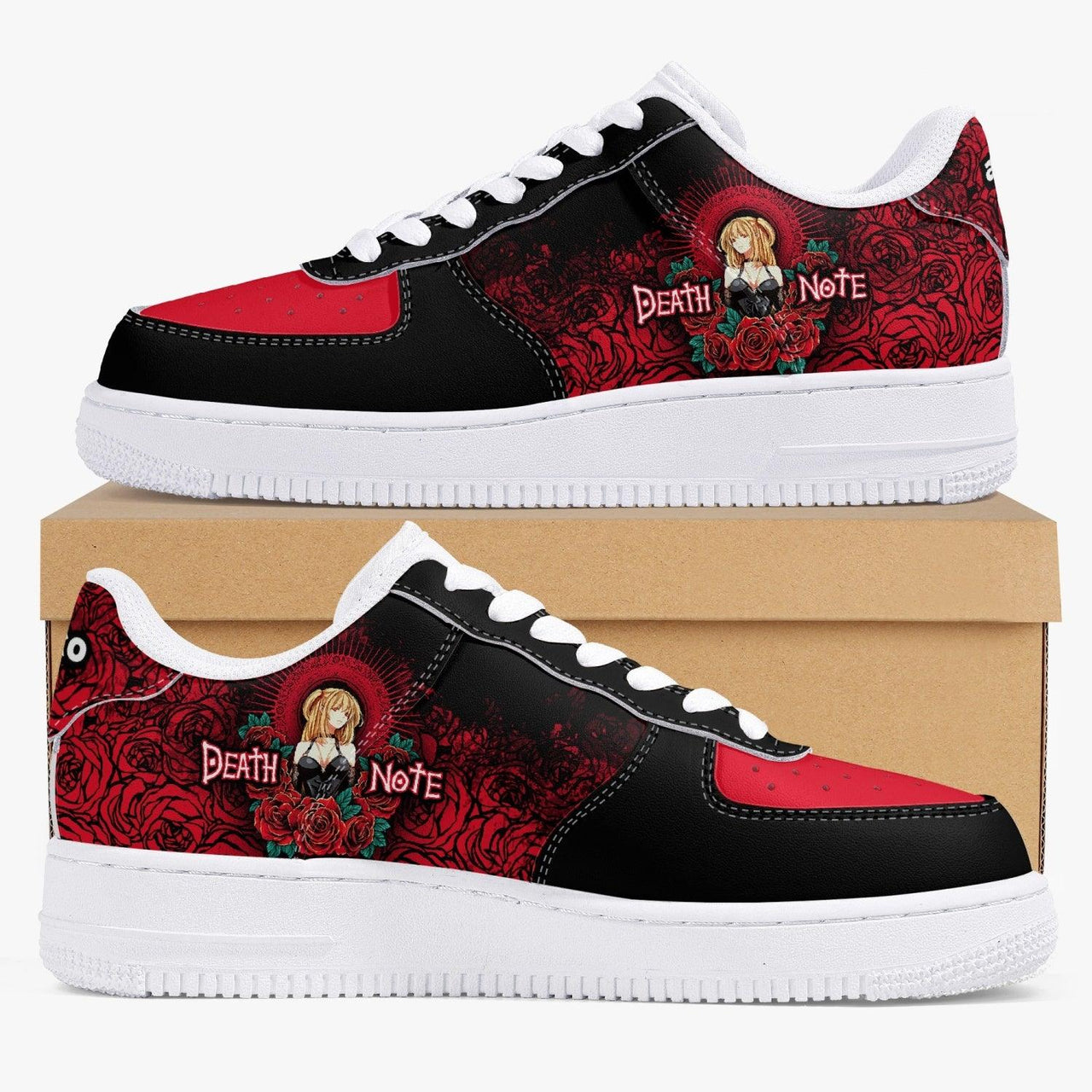 Death Note Misa Red Roses AF1 Anime Shoes _ Death Note _ Ayuko
