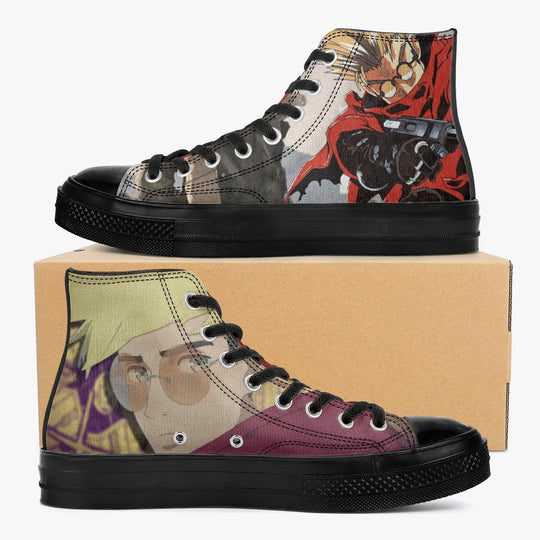 Trigun Vash The Stampede A-Star High Anime Shoes _ Trigun _ Ayuko