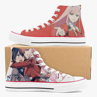 Thumbnail for Darling in The Franxx Zero Two A-Star High White Anime Shoes _ Darling in The Franxx _ Ayuko