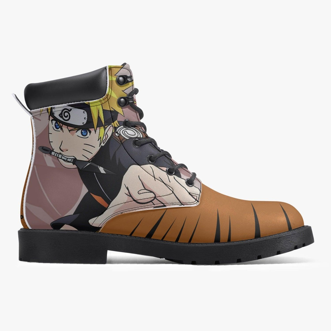Naruto Shippuden Naruto Uzumaki All-Season Anime Boots _ Naruto _ Ayuko
