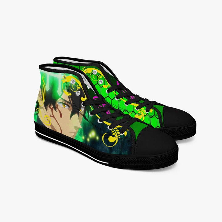 Black Clover Yuno A-Star Mid Anime Shoes _ Black Clover _ Ayuko