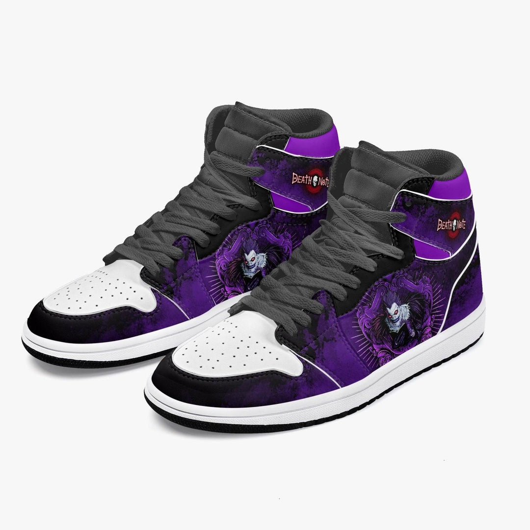 Death Note Ryuk Purple JD1 Mid Anime Shoes _ Death Note _ Ayuko