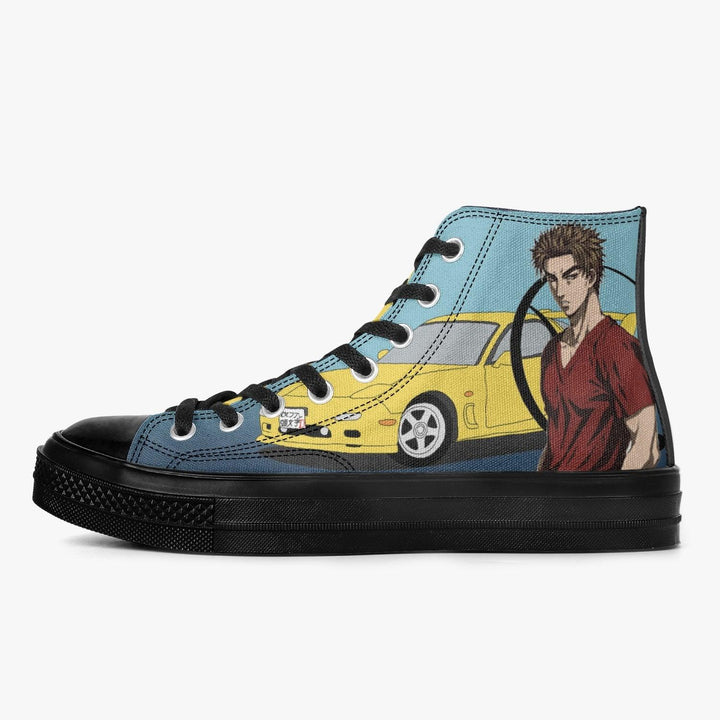 Initial D Keisuke Takahashi A-Star High Anime Shoes _ Initial D _ Ayuko