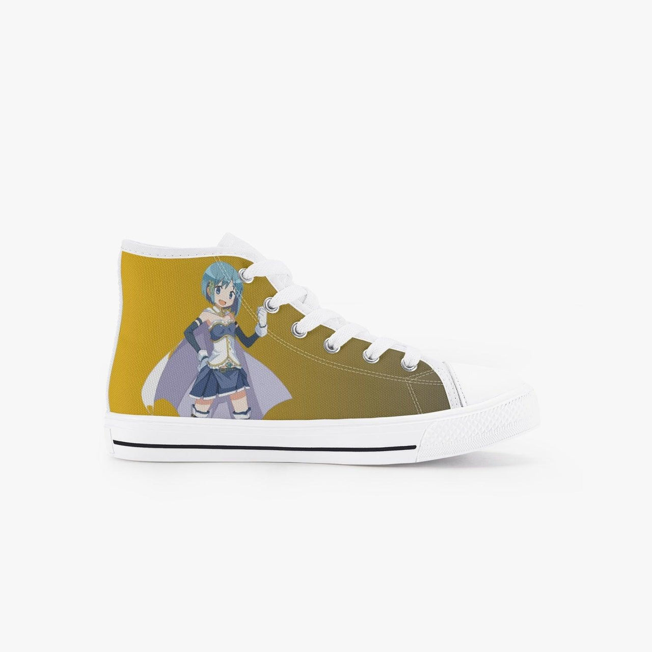 Madoka Magica Sayaka Miki Kids A-Star High Anime Shoes _ Madoka Magica _ Ayuko