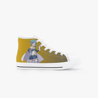 Thumbnail for Madoka Magica Sayaka Miki Kids A-Star High Anime Shoes _ Madoka Magica _ Ayuko