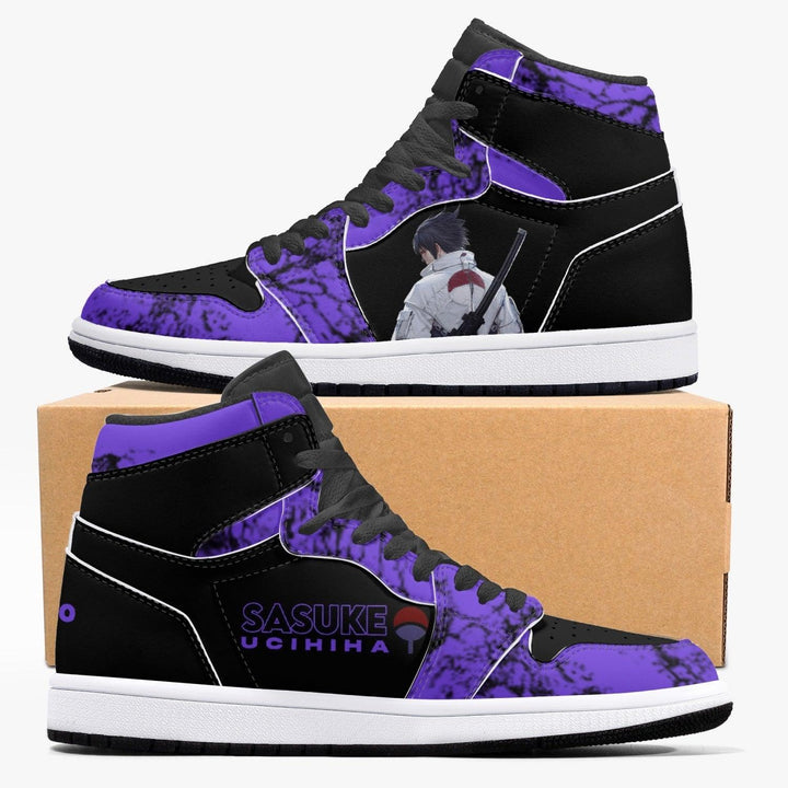 Naruto Shippuden Sasuke JD1 Anime Shoes _ Naruto _ Ayuko