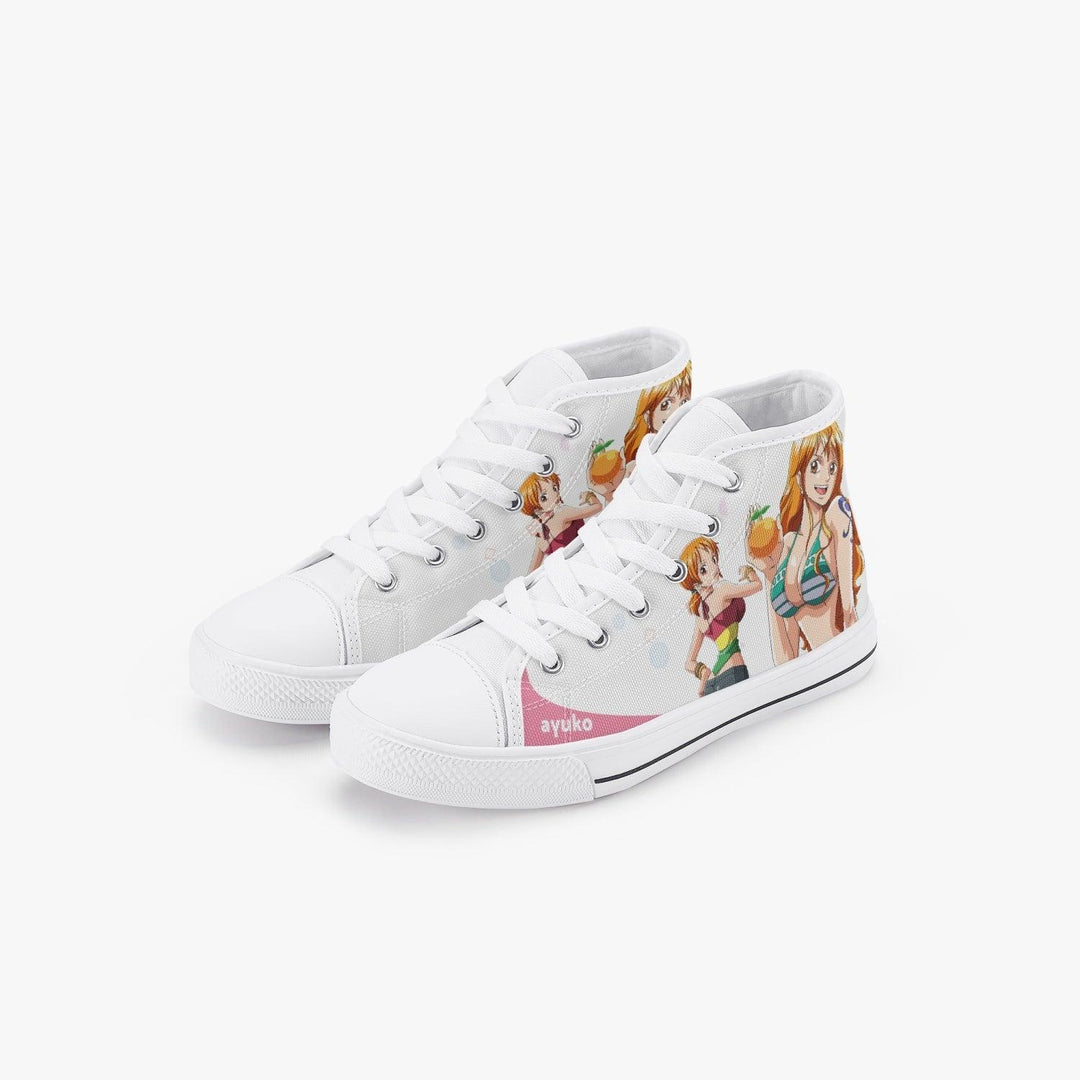 One Piece Nami Kids A-Star High Anime Shoes _ One Piece _ Ayuko