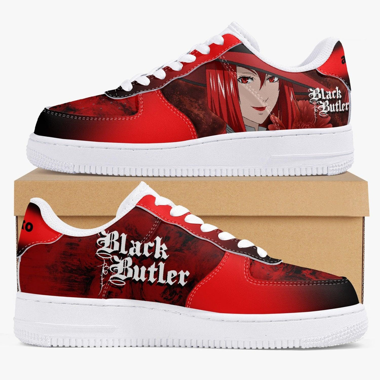 Black Butler Angelina Dalles Air F1 Anime Shoes _ Black Butler _ Ayuko