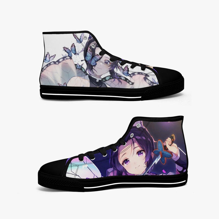 Demon Slayer Shinobu Kocho A-Star Mid Anime Shoes _ Demon Slayer _ Ayuko