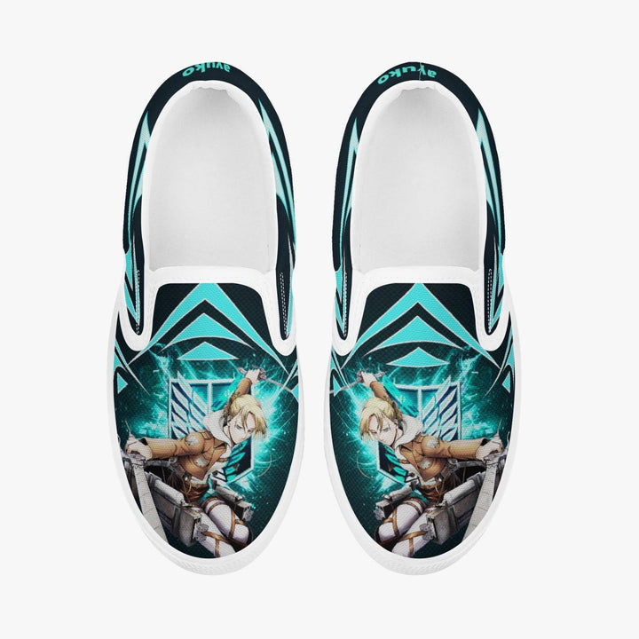 Attack On Titan Annie Leonheart Kids Slipons Anime Shoes _ Attack On Titan _ Ayuko