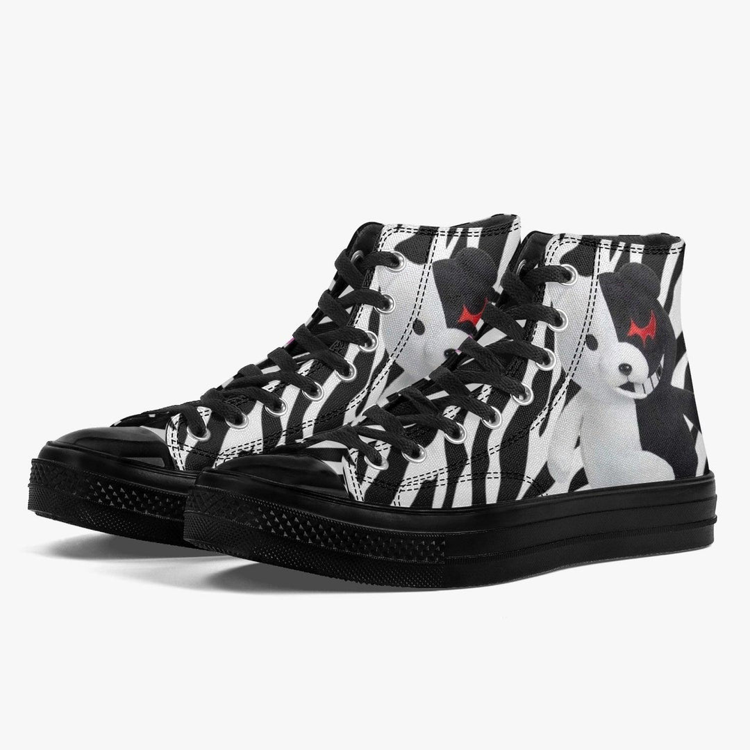 Danganronpa Monokuma A-Star High Anime Shoes _ Danganronpa _ Ayuko