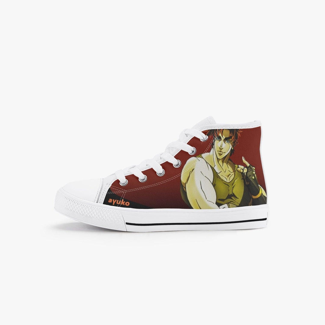 JoJo's Bizarre Adventure Joseph Joestar Kids A-Star High Anime Shoes _ JoJo's Bizarre Adventure _ Ayuko