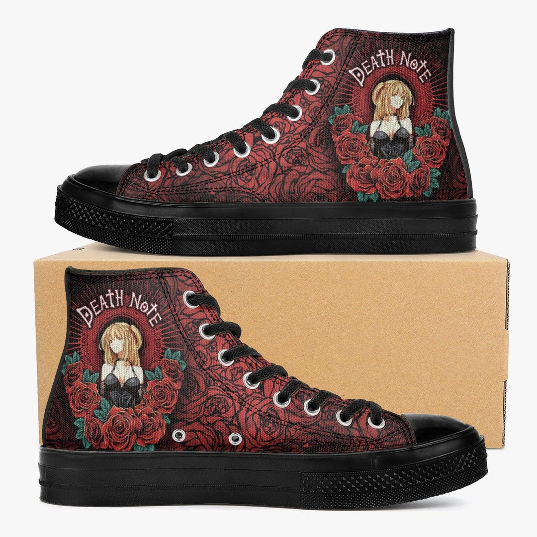 Death Note Misa Amane A-Star High Anime Shoes _ Death Note _ Ayuko