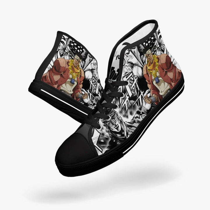 JoJo's Bizarre Adventure Mommamed Avdol A-Star Mid Anime Shoes _ JoJo's Bizarre Adventure _ Ayuko